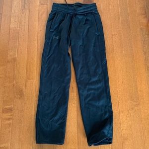Under armor boys medium black sweatpants